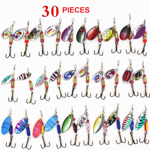 Pcs fishing lures - 30, metal